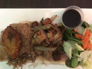 Tofu Jerk  at Yardie Spice in Homestead