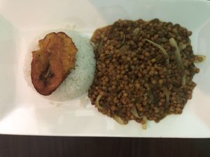 Lentil curry at Yardie Spice in Homestead