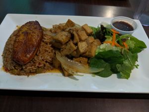 Jerk Tofu at Yardie Spice in Homestead