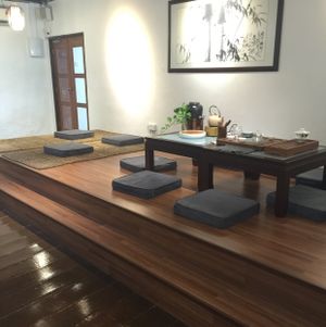 seating  at Mori Tea House and Residence in Malacca