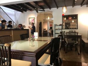 Main saloon at Mori Tea House and Residence in Malacca