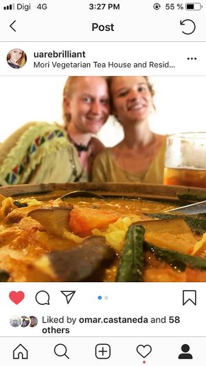 Curry at Mori Tea House and Residence in Malacca