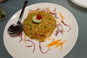 Spicy Nyonya Fried Rice. at Mori Tea House and Residence in Malacca