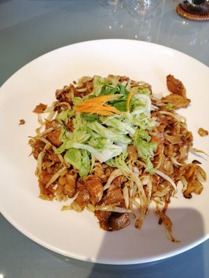 Nonya fried kuay teow at Mori Tea House and Residence in Malacca