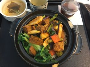 Eggplant & Taro Stone Pot Set at Vita Bella - Lu Miao in Taipei