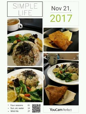 綠苗薑麻野蔬套餐 at Vita Bella - Lu Miao in Taipei