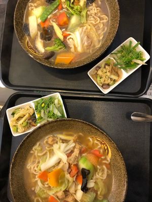 Soup noodles at Vita Bella - Lu Miao in Taipei