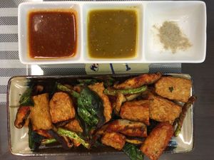 Tempeh trio (NT$150) at Vita Bella - Lu Miao in Taipei