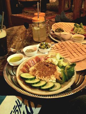 Baba ghanoush at Dobra Cajovna in Karlovy Vary