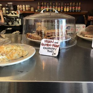 the one vegan option 6.10.17 at Cafe Creme in Bath