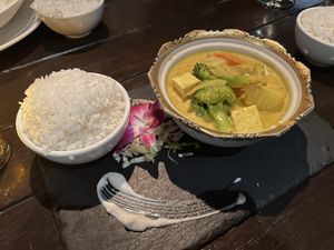Yellow curry  at Noi Thai in Seattle