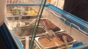 ice cream at Comme Chez toi Pasteleria Belga in Ayamonte