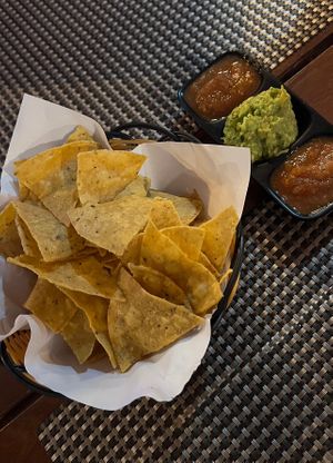 Chips with dips (no sour cream)  at Cantina de Koh Tao in Koh Tao