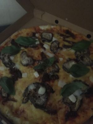 pizza Louisiana  at Americana Pizzeria in Helsinki