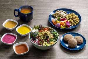 vegan deli  at .RAW in Tokyo