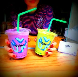 salad bowl at .RAW in Tokyo