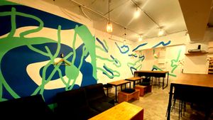 inside at .RAW in Tokyo