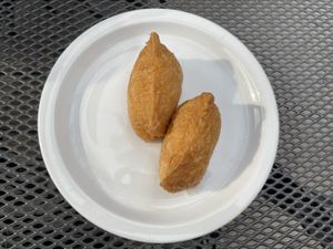 Tofu packets with rice at Sushi 101 Bar & Grill in Tempe