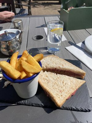   at Ransoms Tearooms and Restaurant in Jersey