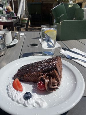   at Ransoms Tearooms and Restaurant in Jersey