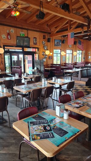 Interior of restaurant at Miss PeppeR in Luetzen