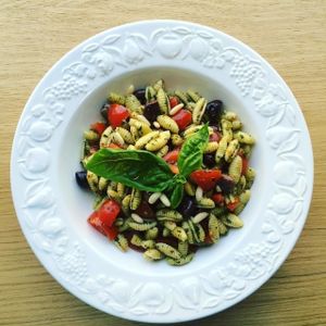 Pasta salad at In Pasta in Lucca