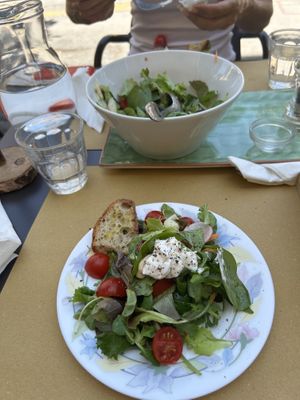 Vegan salad with vegan mayonnaise   at In Pasta in Lucca