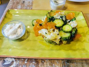 Veggies at In Pasta in Lucca