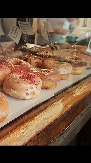 And this was on a ";bad"; day...not bad at all, actually.  at Dun-Well Doughnuts in New York City