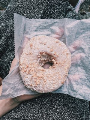 Vanilla peanuts at Dun-Well Doughnuts in New York City