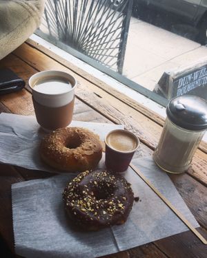 Doughnuts at Dun-Well Doughnuts in New York City