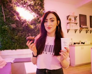 Blanche Cupcake and Coffee  at Blanche Bakery in Cardiff