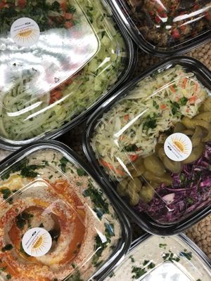 Salads to go at Sunrise Pita and Grill in Sunrise