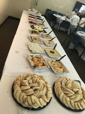 Catering event at Sunrise Pita and Grill in Sunrise