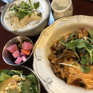 Rice noodle at Slunch Factory - 슬런치 팩토리 in Seoul