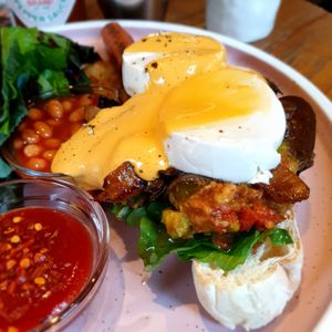 silken tofu great sub at Slunch Factory - 슬런치 팩토리 in Seoul