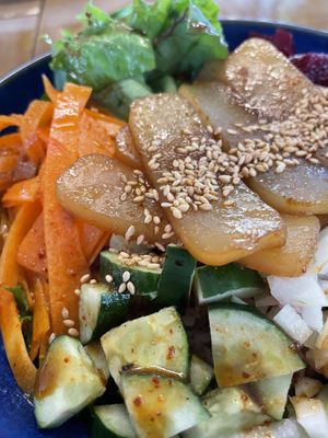 Mushroom Pokè  at Slunch Factory - 슬런치 팩토리 in Seoul