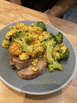 Tofu scramble  at Real Food 真食 - South Beach in Central Singapore