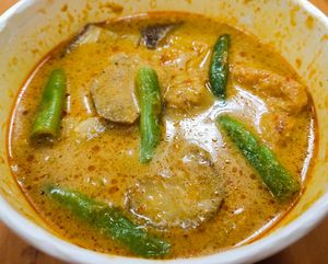 Curry noodles at Real Food 真食 - South Beach in Central Singapore