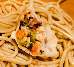 Dumpling noodles at Real Food 真食 - South Beach in Central Singapore