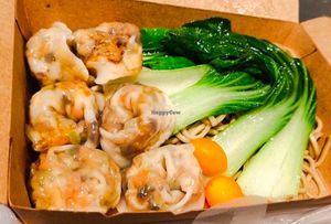 Dumplings noodles at Real Food 真食 - South Beach in Central Singapore