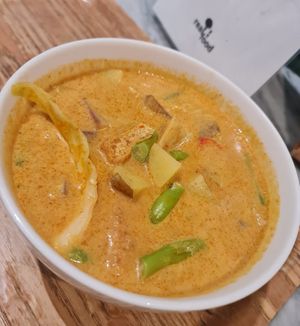 Curry vege noodle ~ 24/4/22 at Real Food 真食 - South Beach in Central Singapore