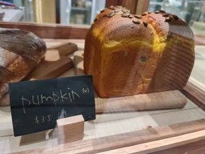 Pumpkin Loaf ~ 24/4/22 at Real Food 真食 - South Beach in Central Singapore
