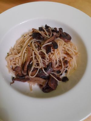 Truffle aglio olio at Real Food 真食 - South Beach in Central Singapore