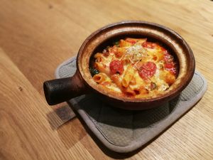 Baked penne at Real Food 真食 - South Beach in Central Singapore