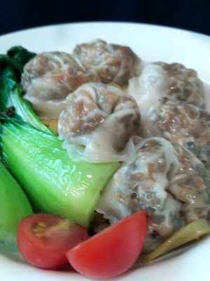 Dumpling noodle at Real Food 真食 - South Beach in Central Singapore