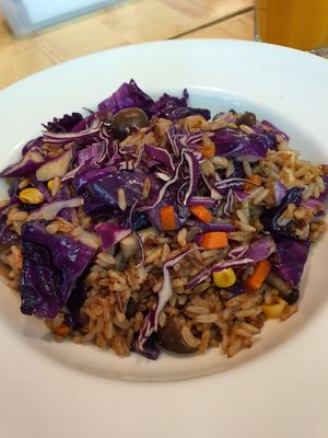 Balacan fried rice at Real Food 真食 - South Beach in Central Singapore