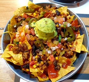 just ask them to make it vegan at Lagniappe in Seongnam