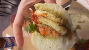 Vegan Bahn Mi at Lagniappe in Seongnam