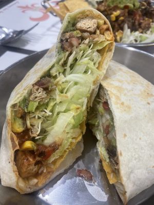 Vegan crispy wrap  at Lagniappe in Seongnam